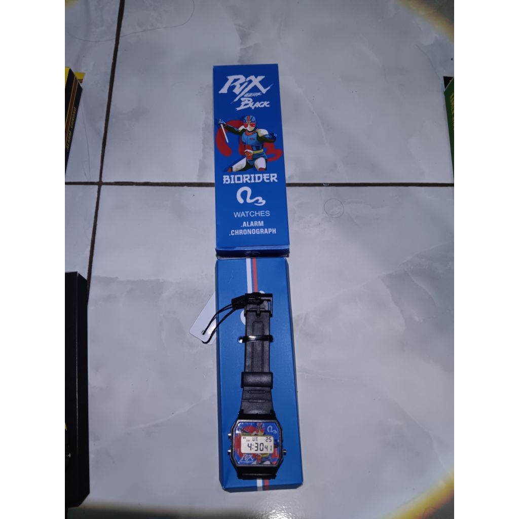 jam tangan kamen rider black rx bio