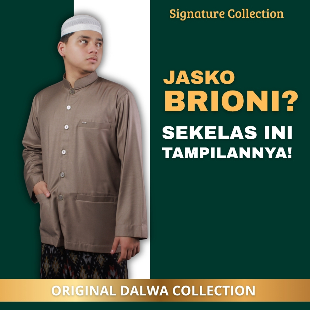 Takwa Jasko Premium Dalwa Collection – Bahan Brioni Exclusive, Tampilan Rapi & Berkelas