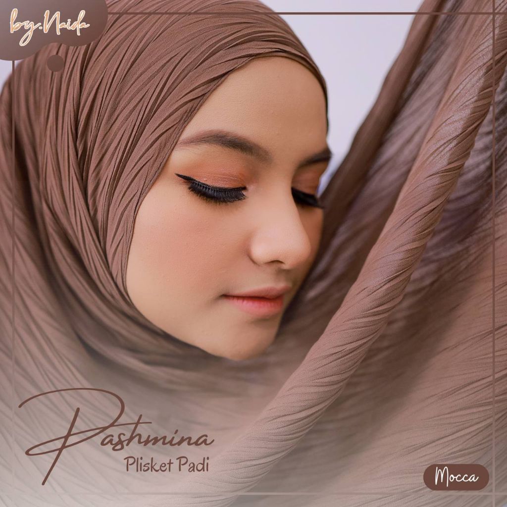 Pashmina plisket padi
