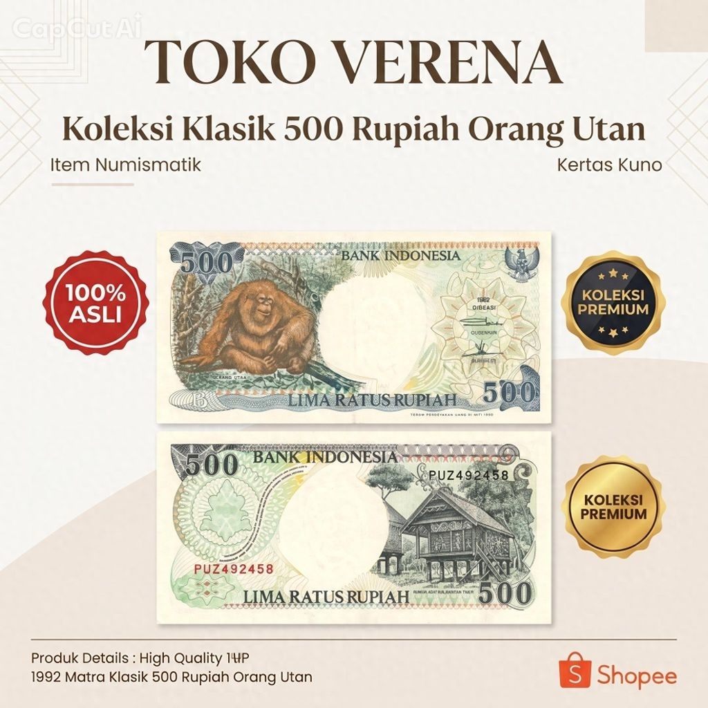 500 Rupiah Emisi 1992