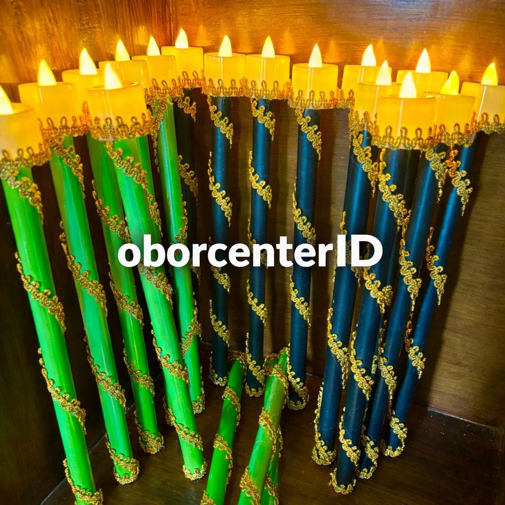 obor elektrik/obor led/obor pawai takbiran/obor modern/obor karnaval/mainan anak/lampu obor/lampu le