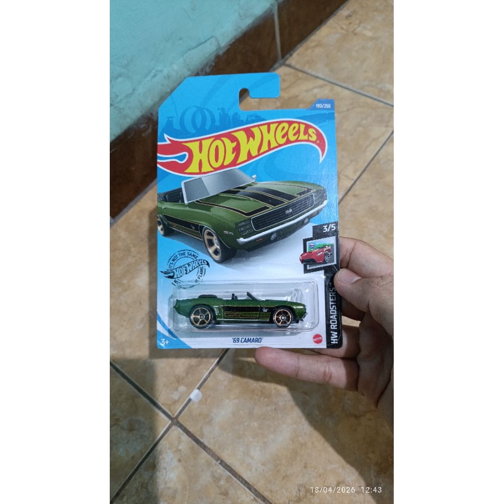 Hotwheels 69 Camaro terbaru
