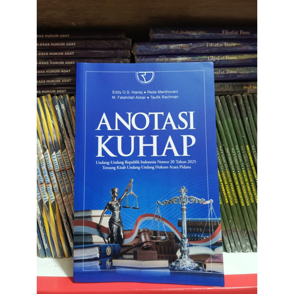 JUDUL BUKU ANOTASI KUHAP