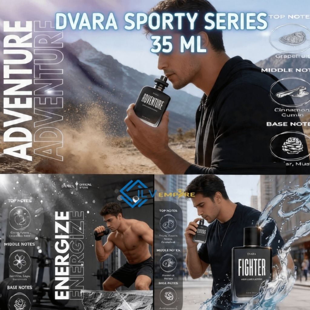 (BPOM) ILV Empire ECERAN PARFUM DVARA SPORTY SERIES EXTRA 35 ML UNISEX