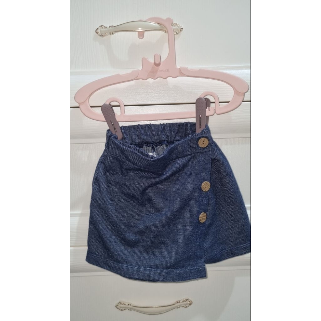 Preloved - Libby Luna Skort Denim Dark Blue