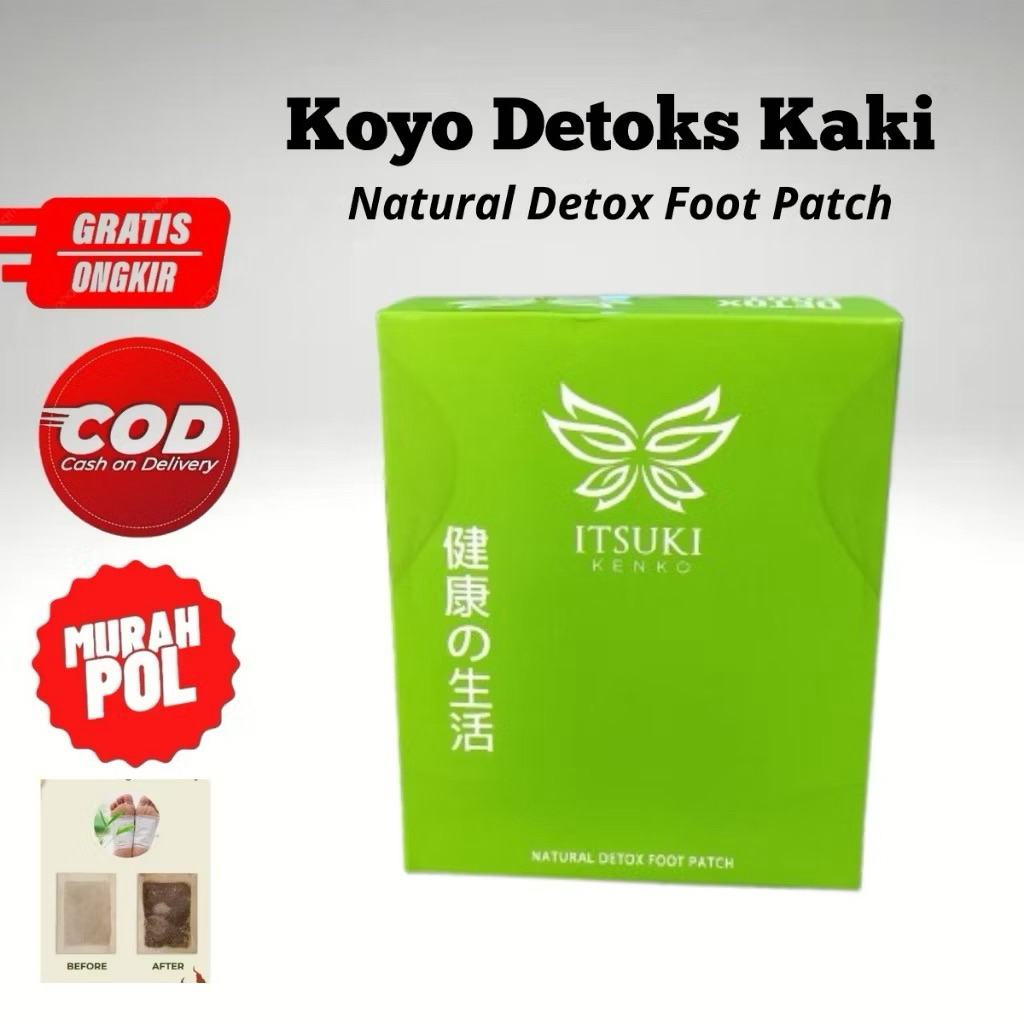 Itsuki Koyo Jepang Detoks Kaki