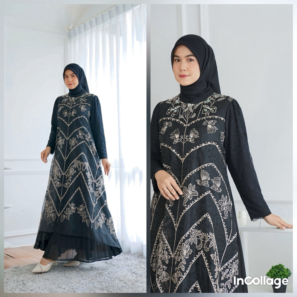 Shakila Dress gamis Premium by Layka