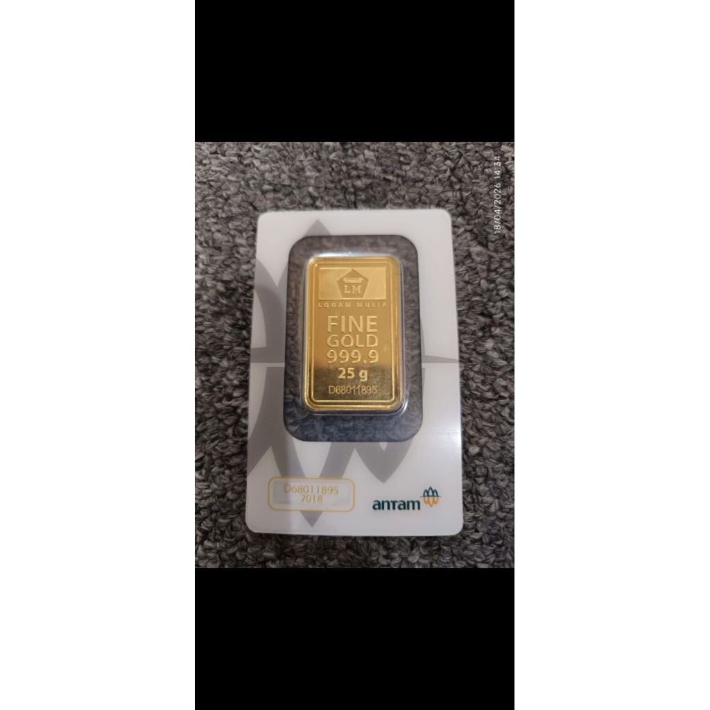 Emas Antam LM 25gr