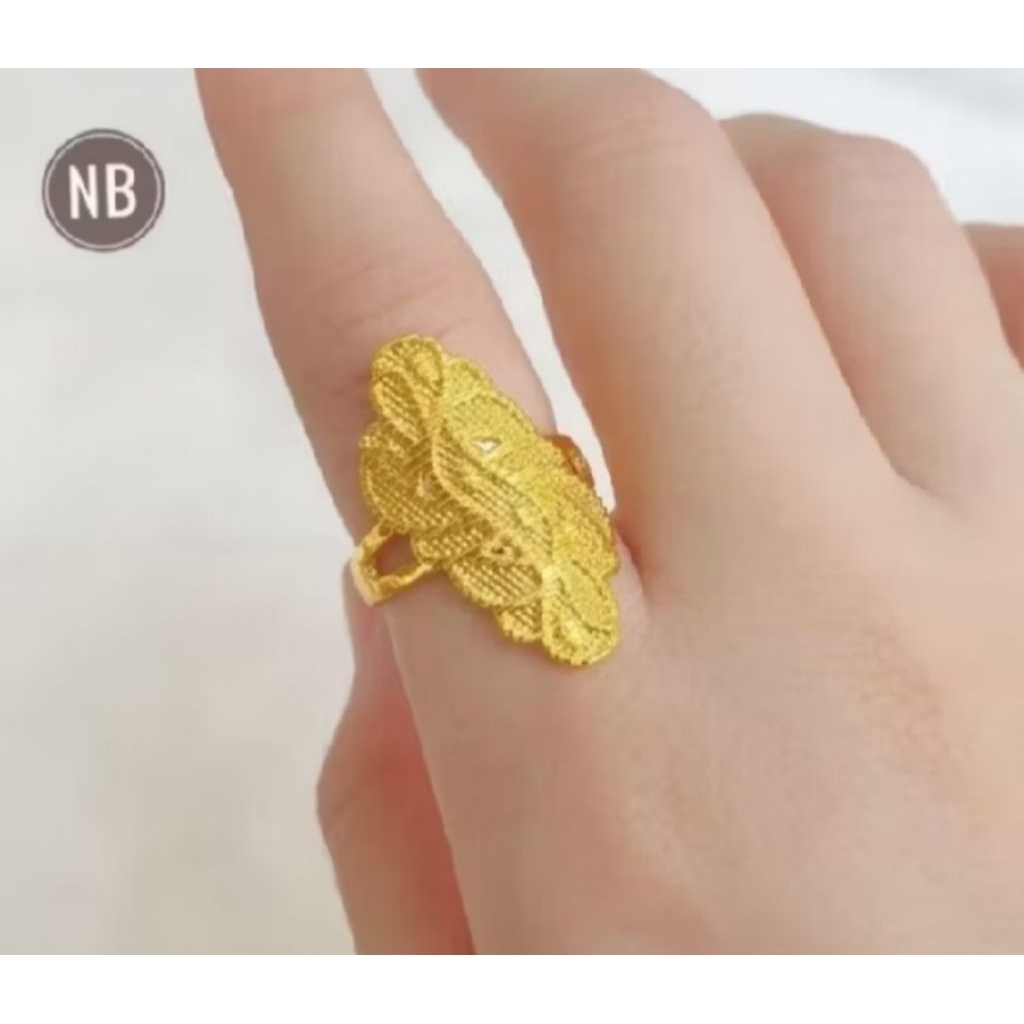 Cincin wanita dewasa terbaru terlaris layaknya seperti emas asli