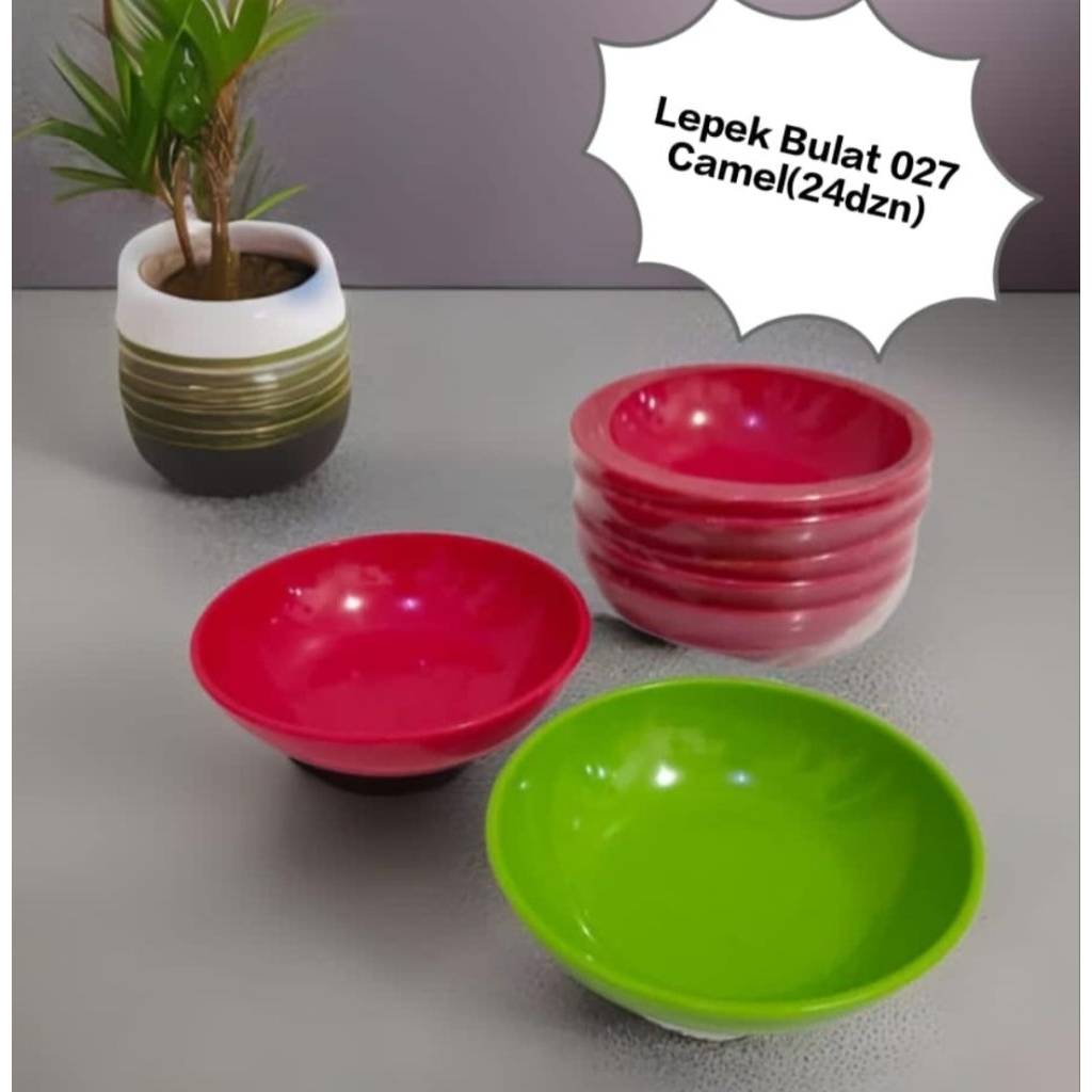 (12pcs/1Lusin)Lepek Sambal Saus Kecap ATENK 027 mrx/Lepek Cocolan Atenk