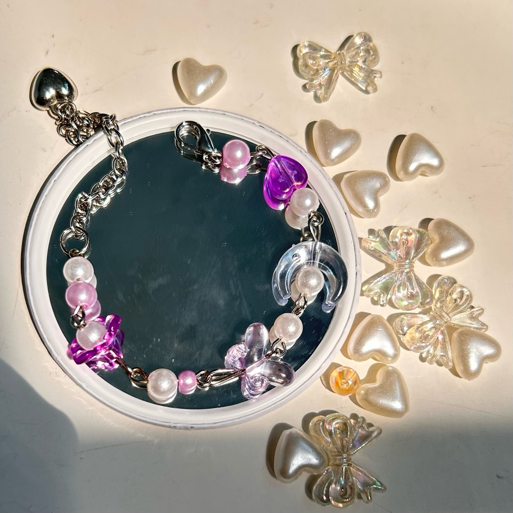 Beads Bracelet - butterfly