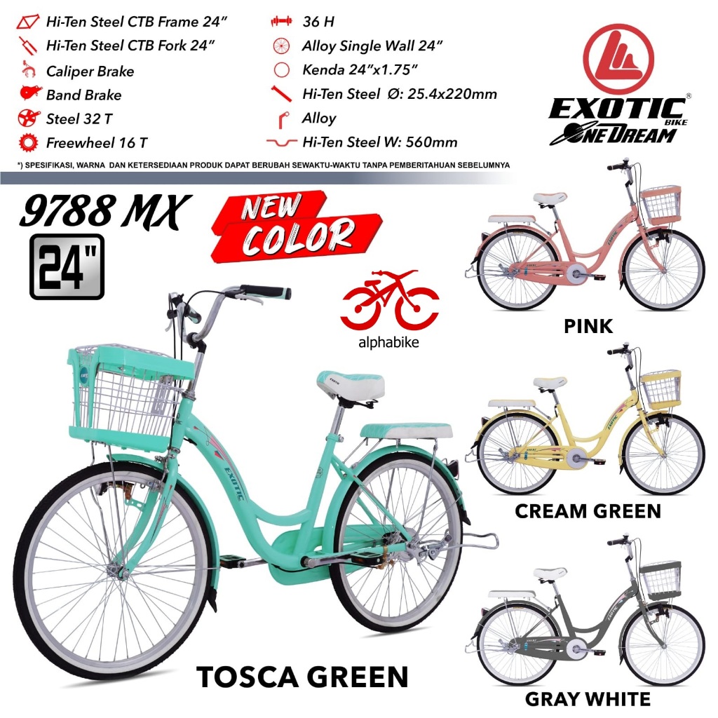 SEPEDA MINI 24 26 EXOTIC MINI 9788 MX TERBARU