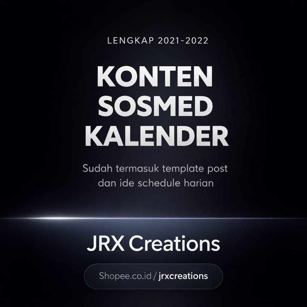 KONTEN KALENDER SOSMED 2021-2022 V3-V4 GITAL MARKETING ONLINE INTERNET PELUANG USAHA