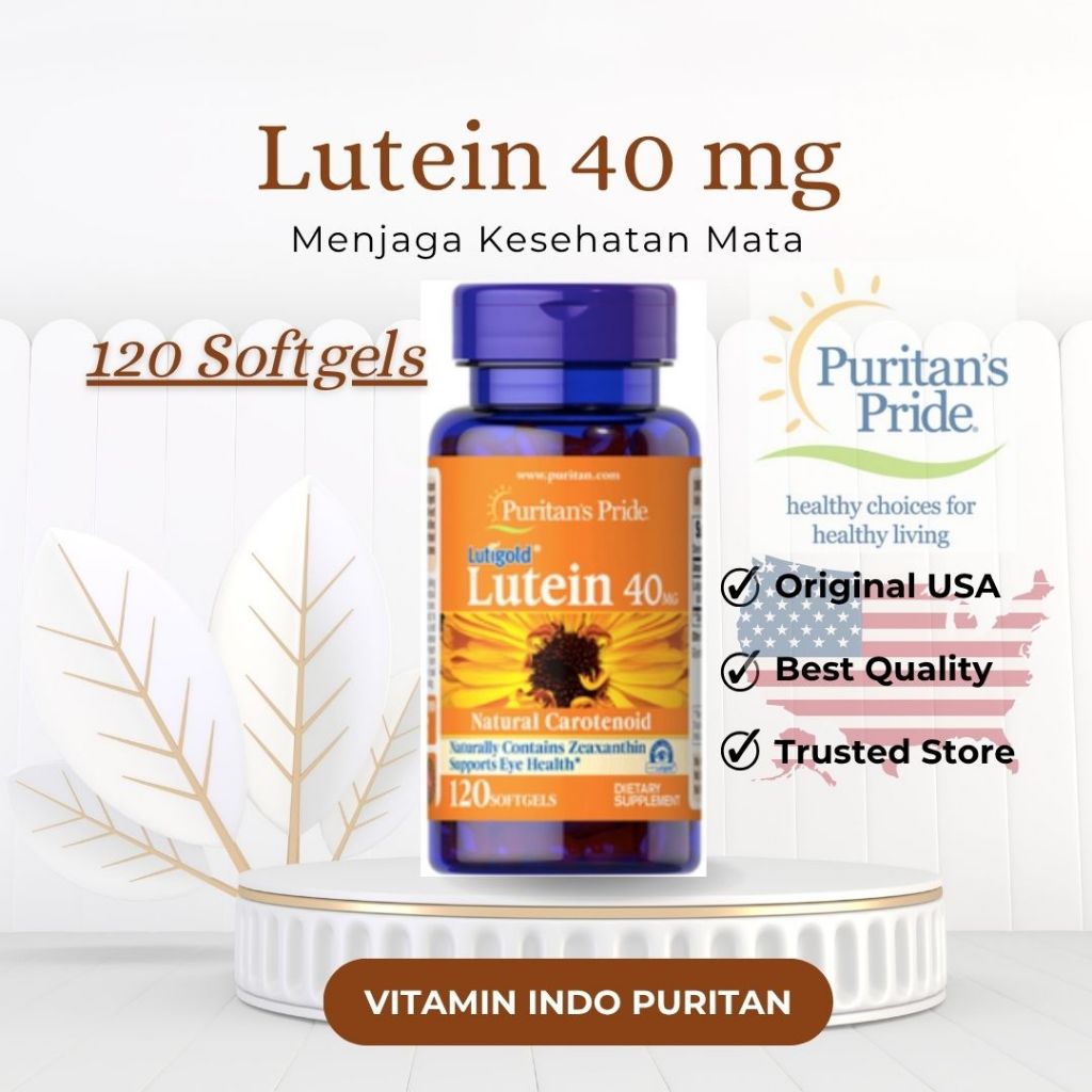 Vitamin Puritan Pride Lutein untuk kesehatan mata