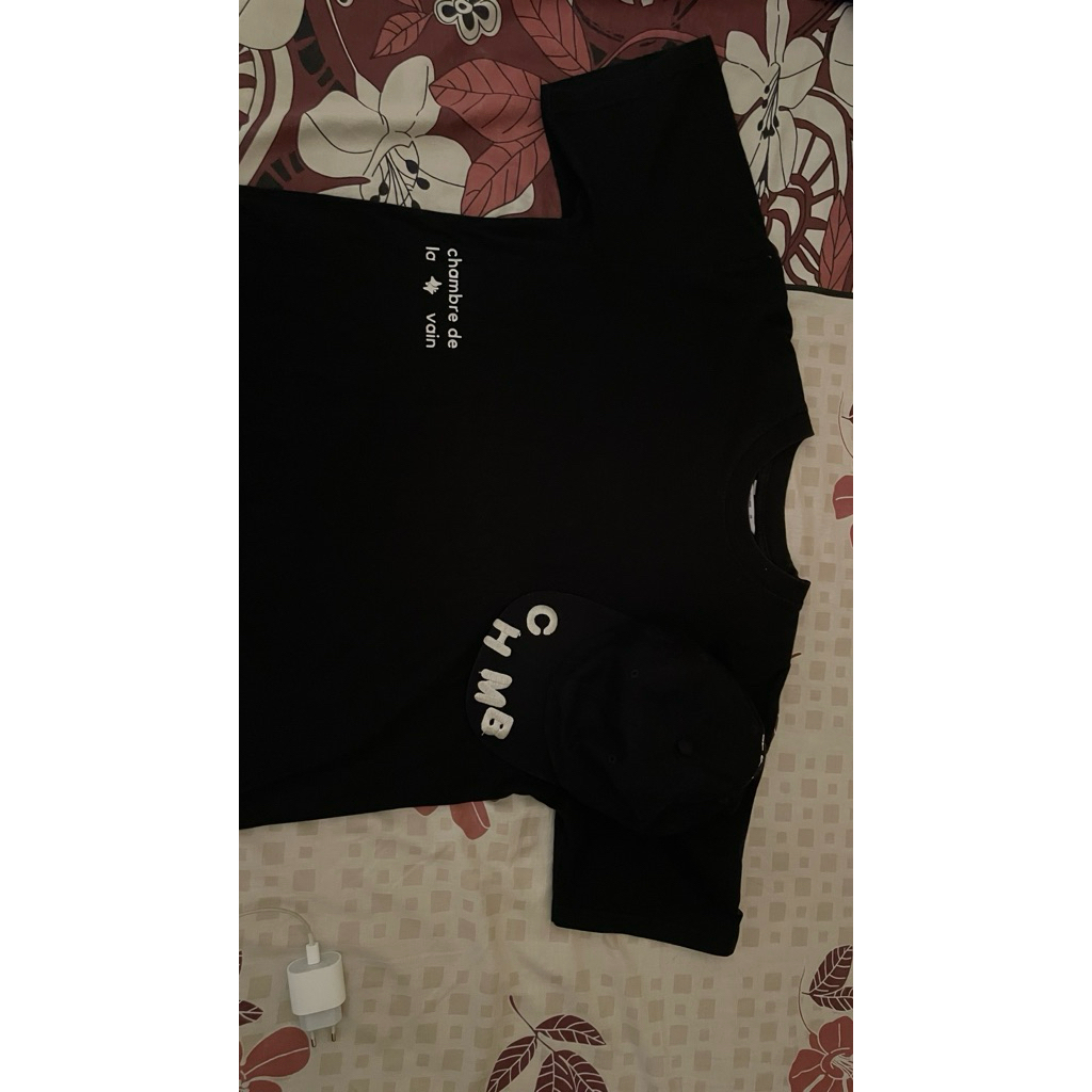 TSHIRT CHMB BASIC BLACK