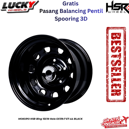 Velg Mobil Taft Jimny Dll HSR Mokupo R15 Lebar 10