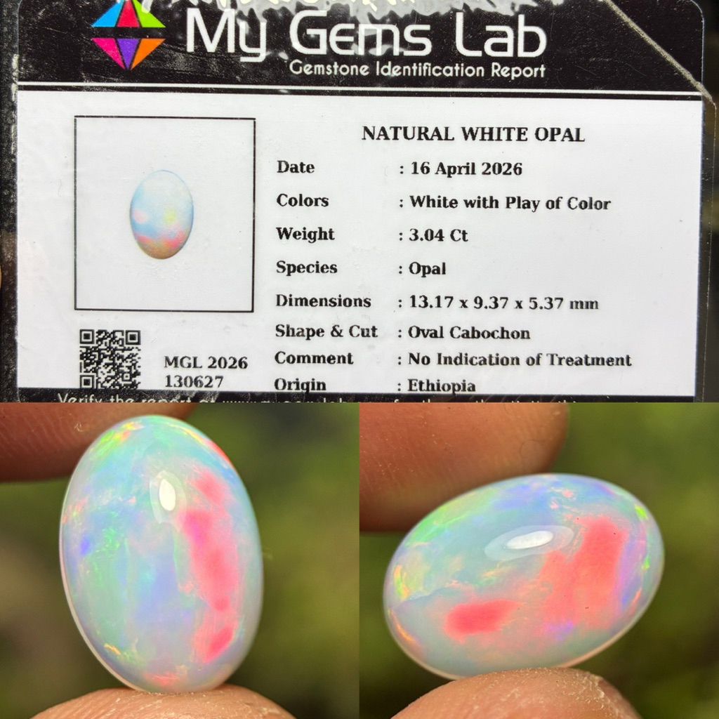 opal kalimaya afrika bermemo sertifikat / opal ethiopian wello