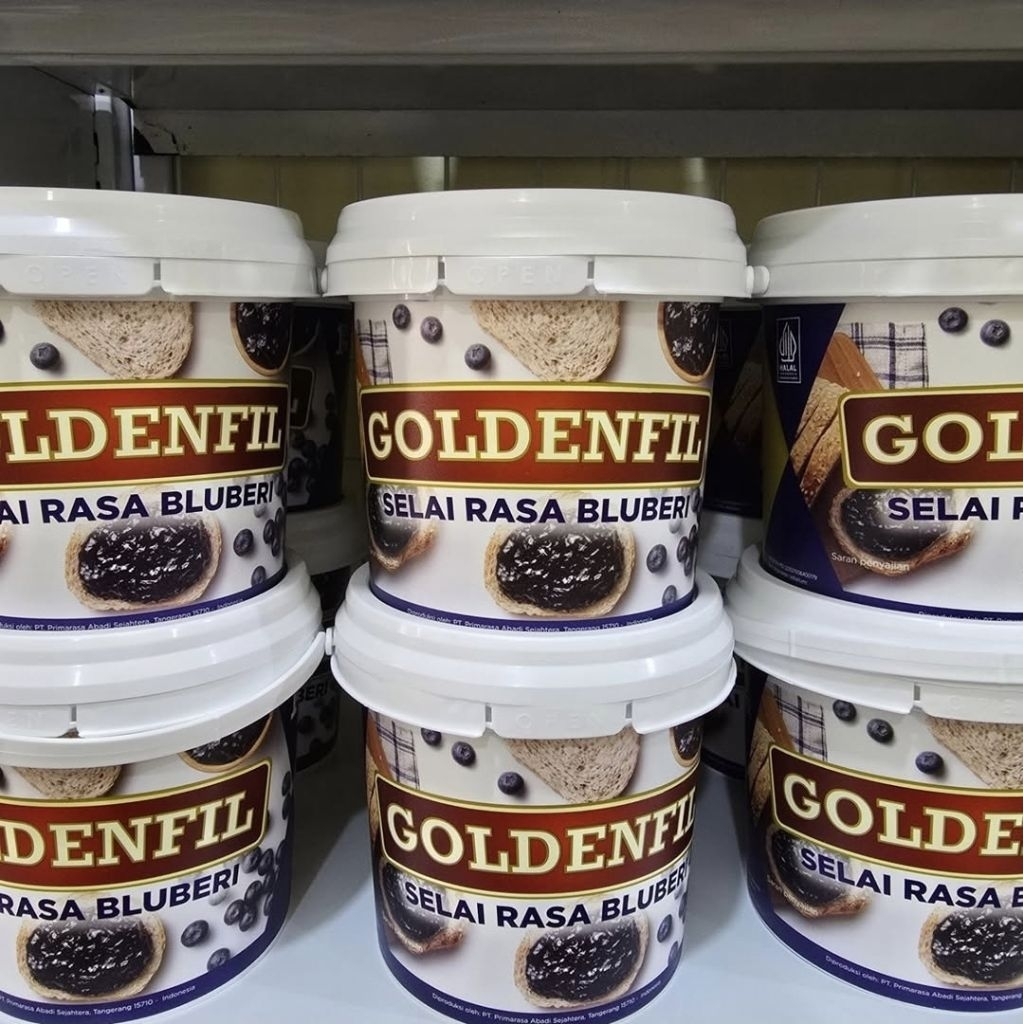 Selai Blueberry Goldenfil 1kg