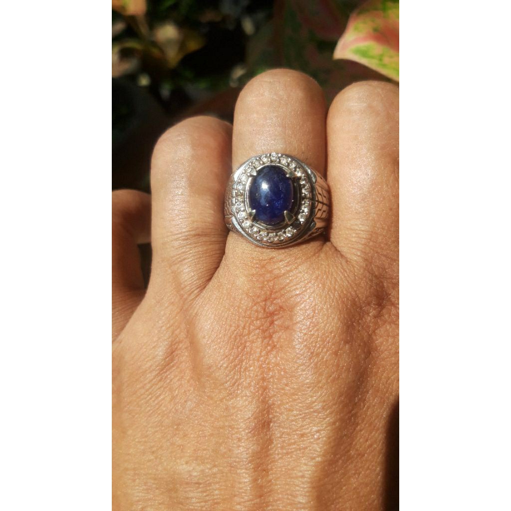 blue saphire natural