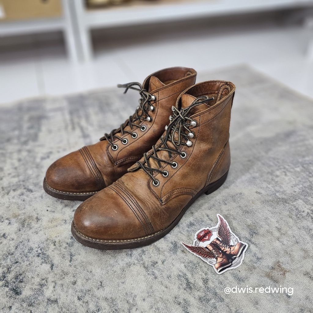 Redwing 8115 Iron Ranger Size 11D / 44,5 insole 29cm