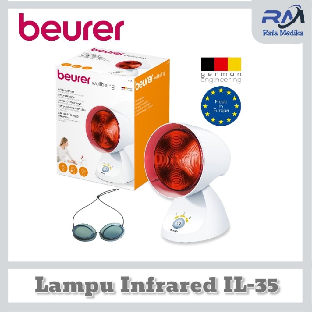 Lampu Terapi Infrared  Beurer IL35 Infrared Beurer IL 35   Lampu Infrared Beurer