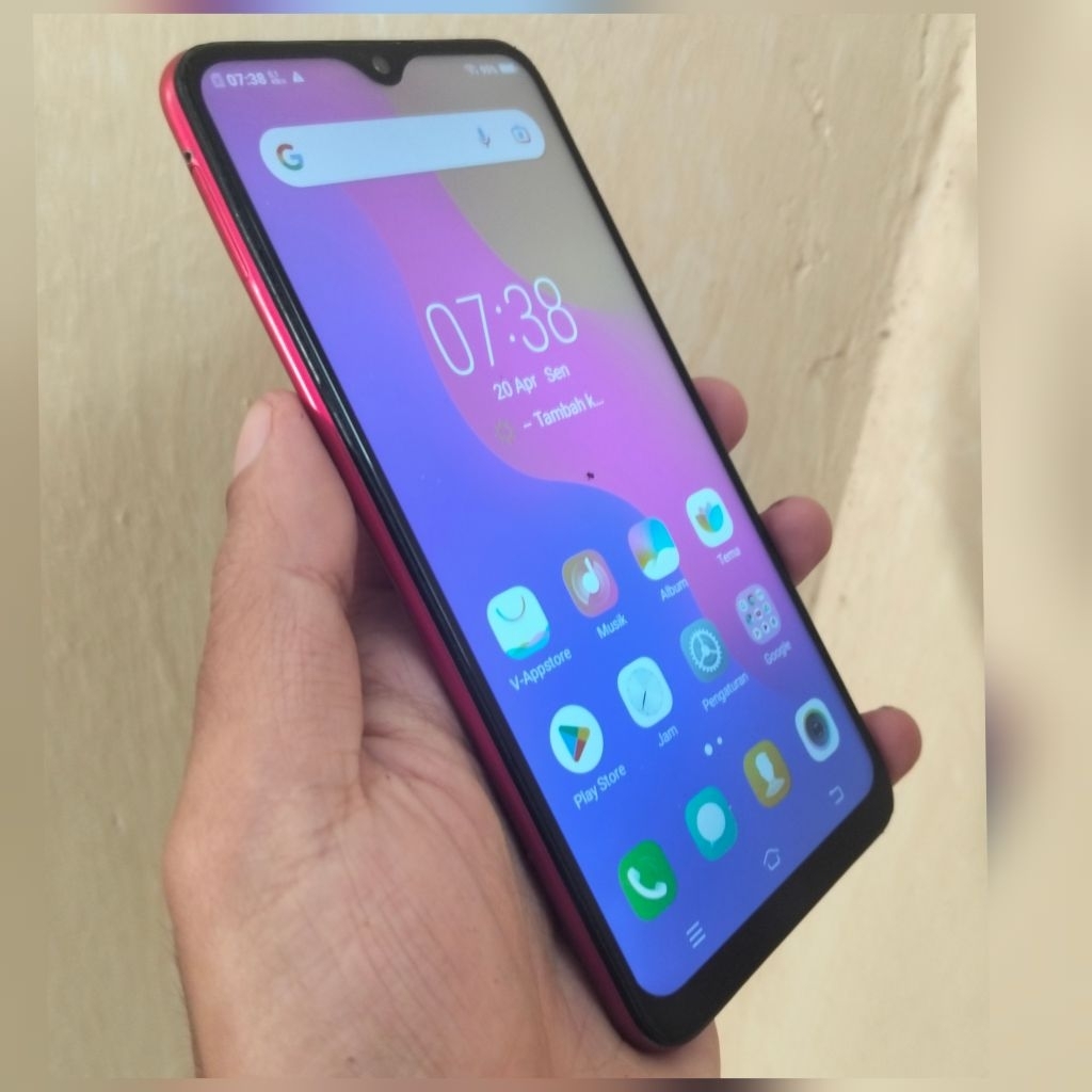 Hp Vivo Y91C RAM 2GB internal 32GB warna merah Bekas