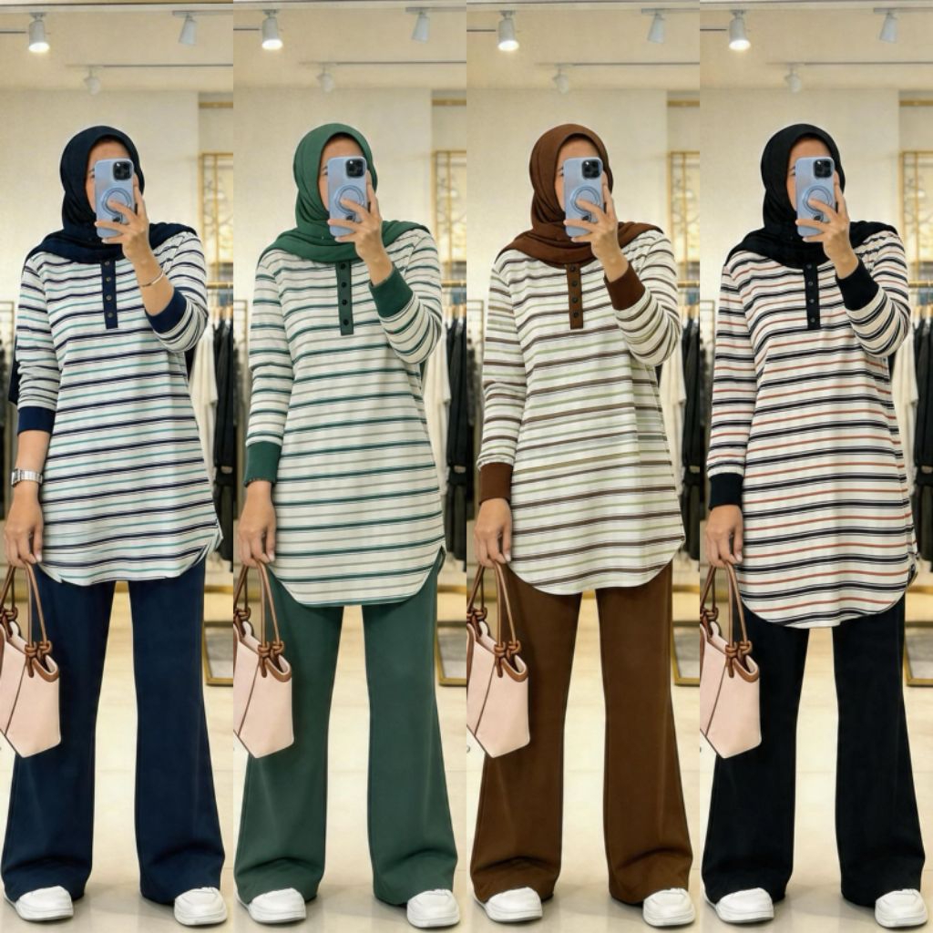 Set tunik salur