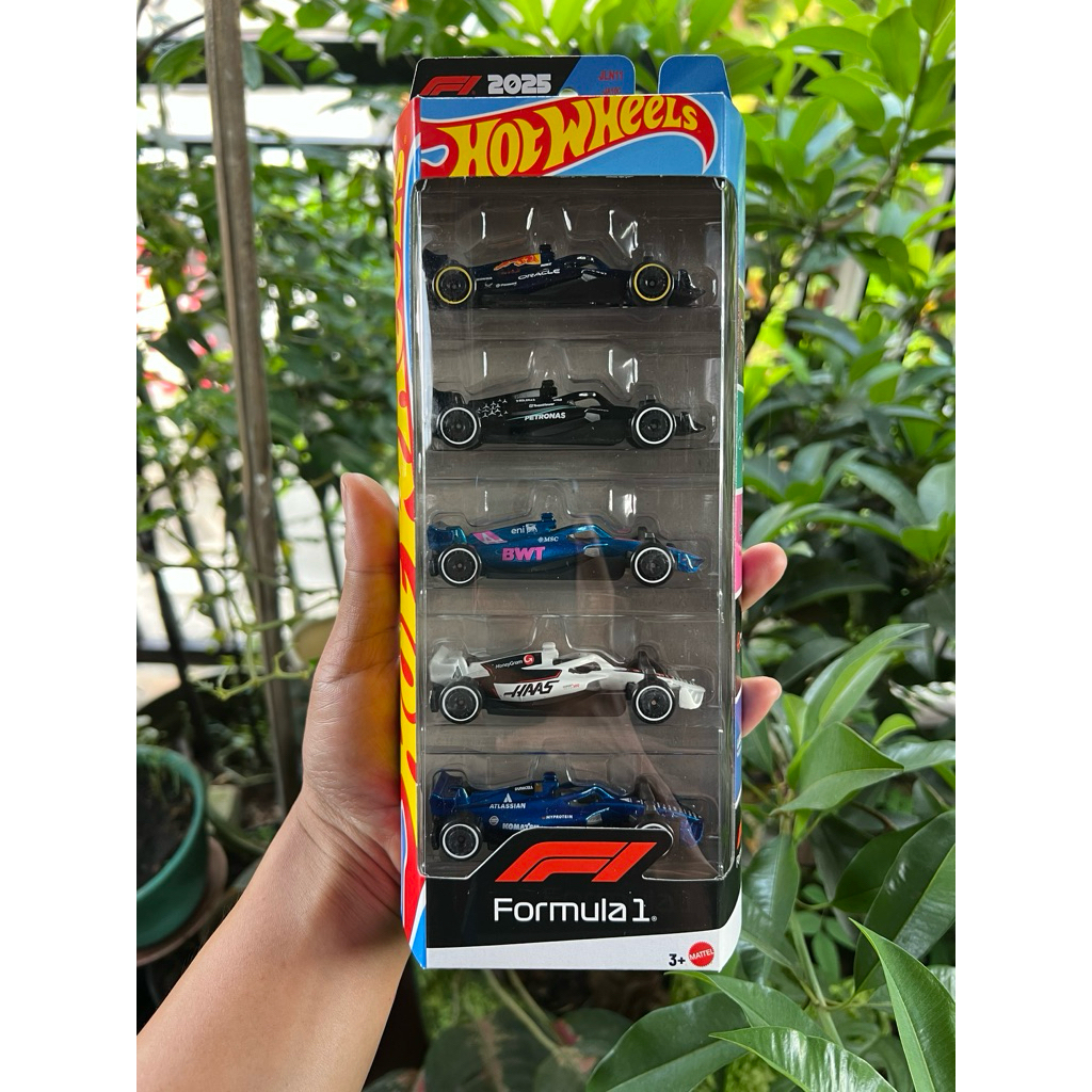Hot Wheels 5 pack Formula one [ F1 ] 2025