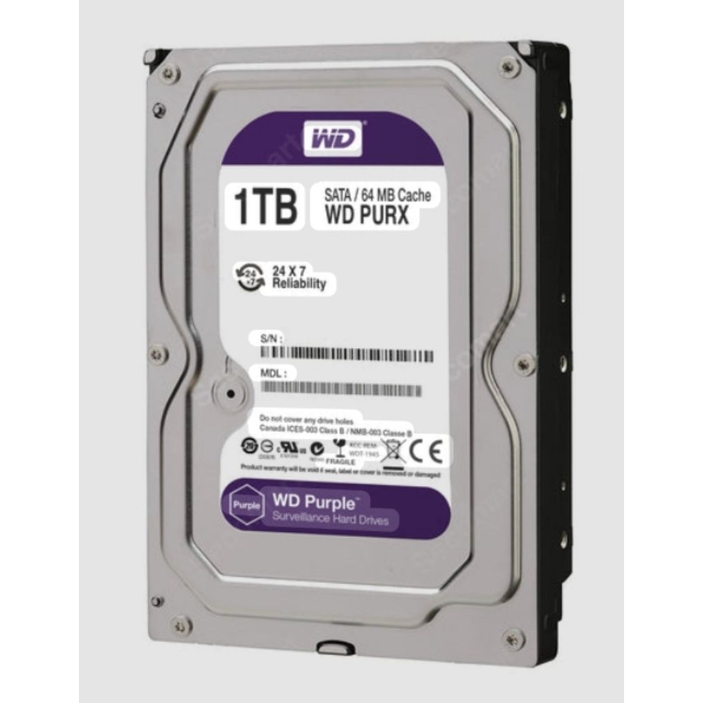 Hardisk CCTV dan Komputer