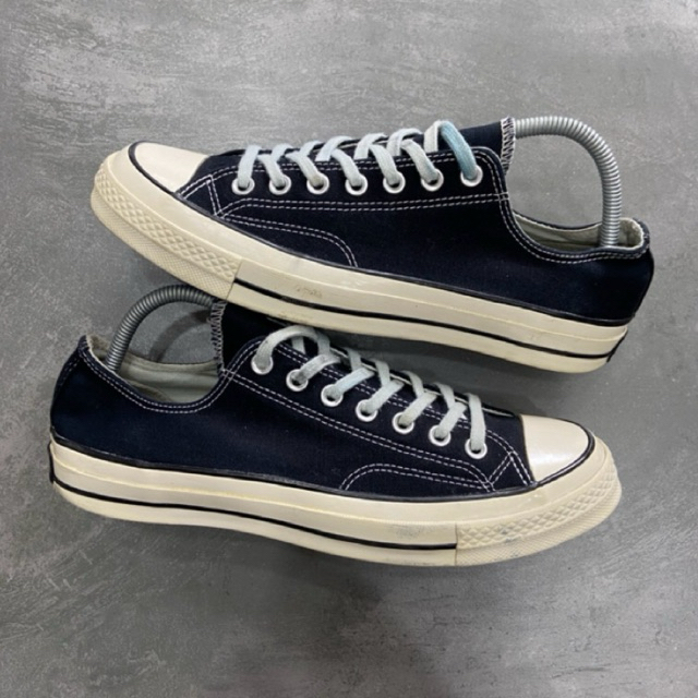 [Size 42] Converse Chuck Taylor All Star 70S Low Black White Second Original Kondisi Mulus Nominus S