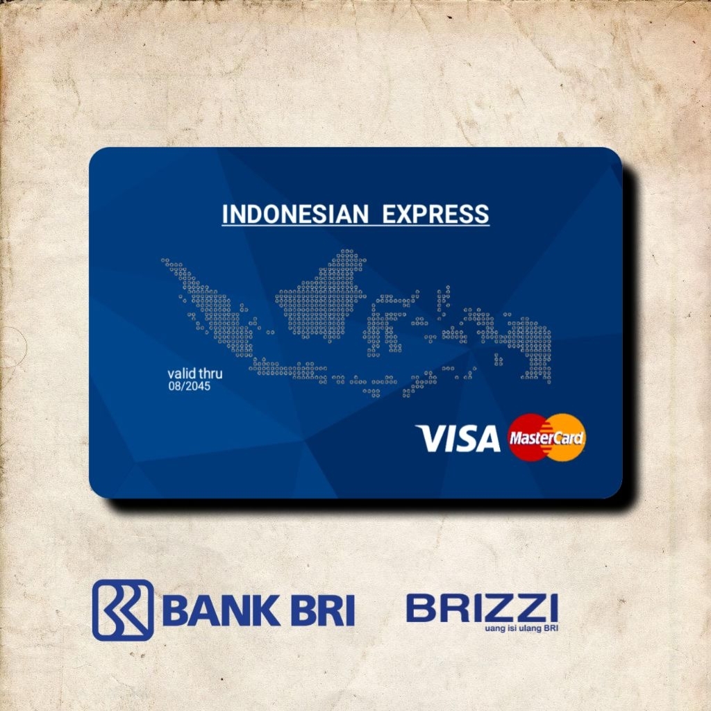 kartu e toll BRIZZI BRI berbagai macam variasi gambar