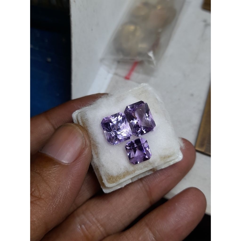 kecubung ungu cutting natural