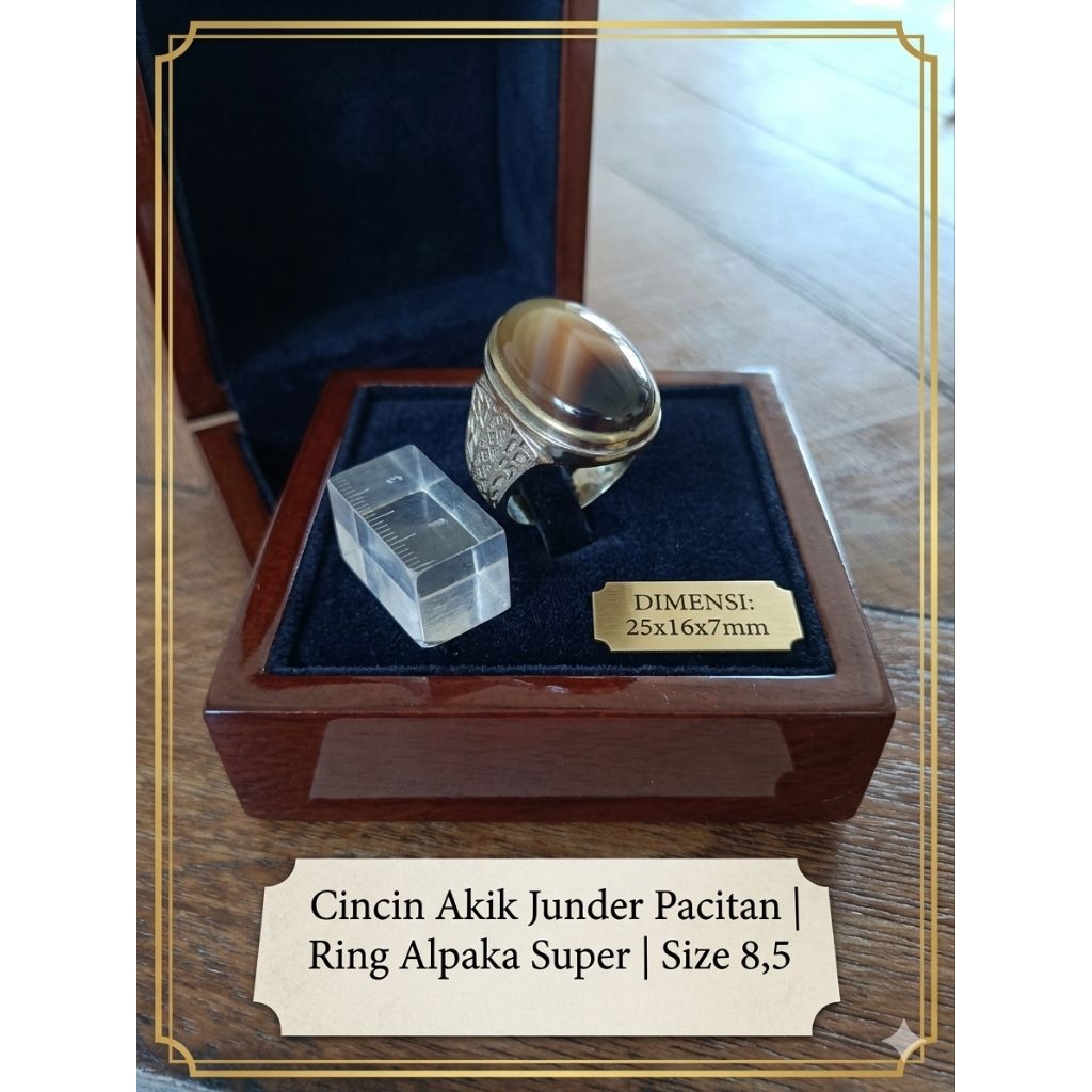 CINCIN AKIK JUNDER ASLI PACITAN
