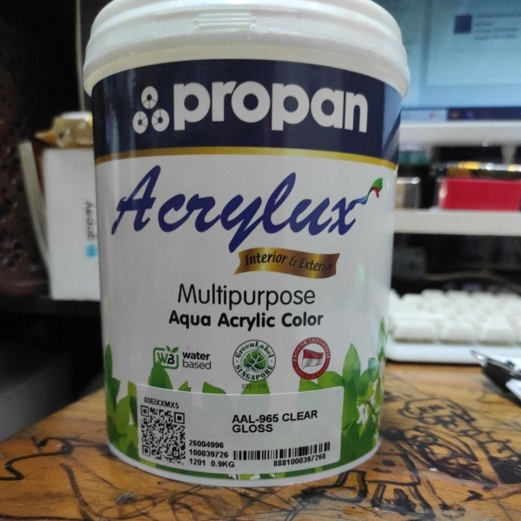 ACRYLUX CLEAR GLOSS / CLEAR GLOSS WATERBASE