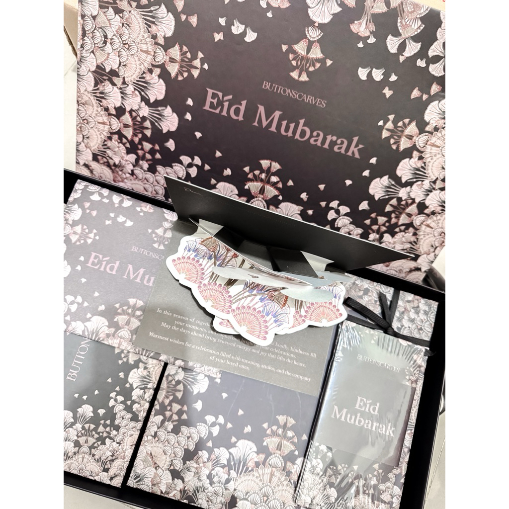 BUTTONSCARVES Hampers Dune prayer set/kerudung