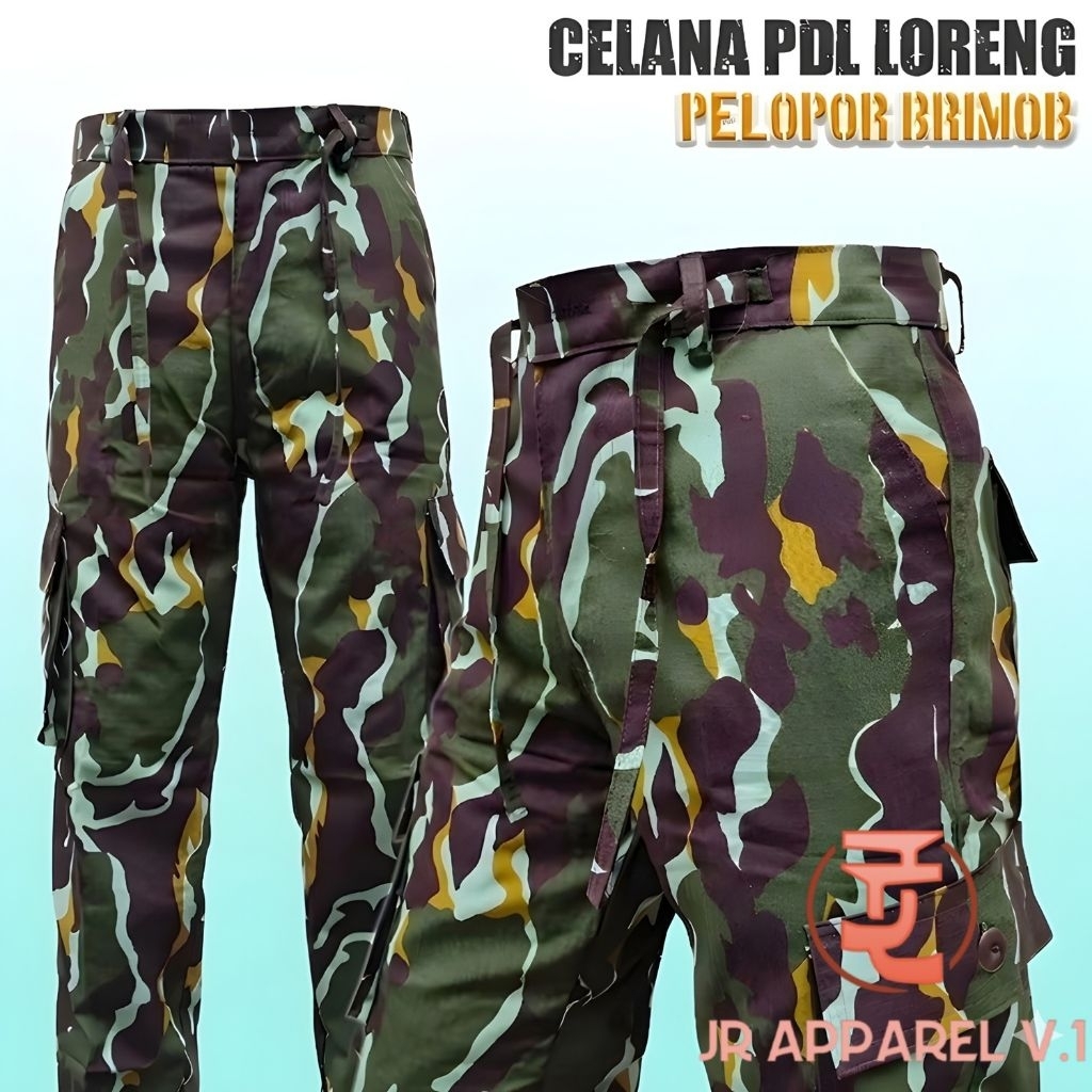Celana PDL / Celana PDL BRIMOB / Celana PDL Loreng BRIMOB