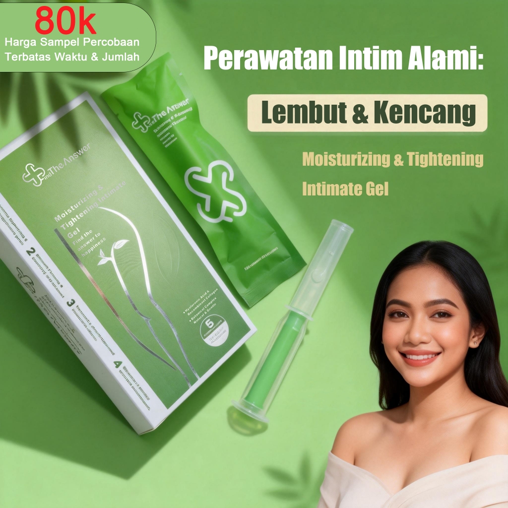 Gel Perapat Miss V Wanita | Kencangkan & Melembapkan Vagina | Atasi Longgar, Bau & Keputihan | Peraw