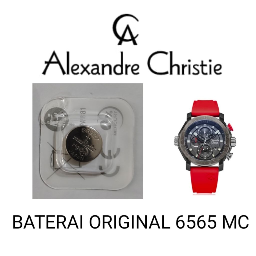 baterai Alexandre Christie original 6565 MC