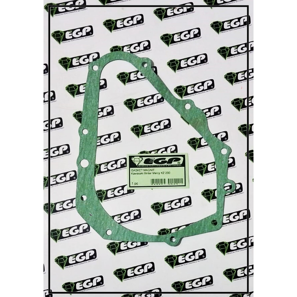 EGP Gasket Magnet Binter Mercy KZ200 kz 200 Platina & CDI | Motor Kawasaki | Gasket magnit EGP | Eme