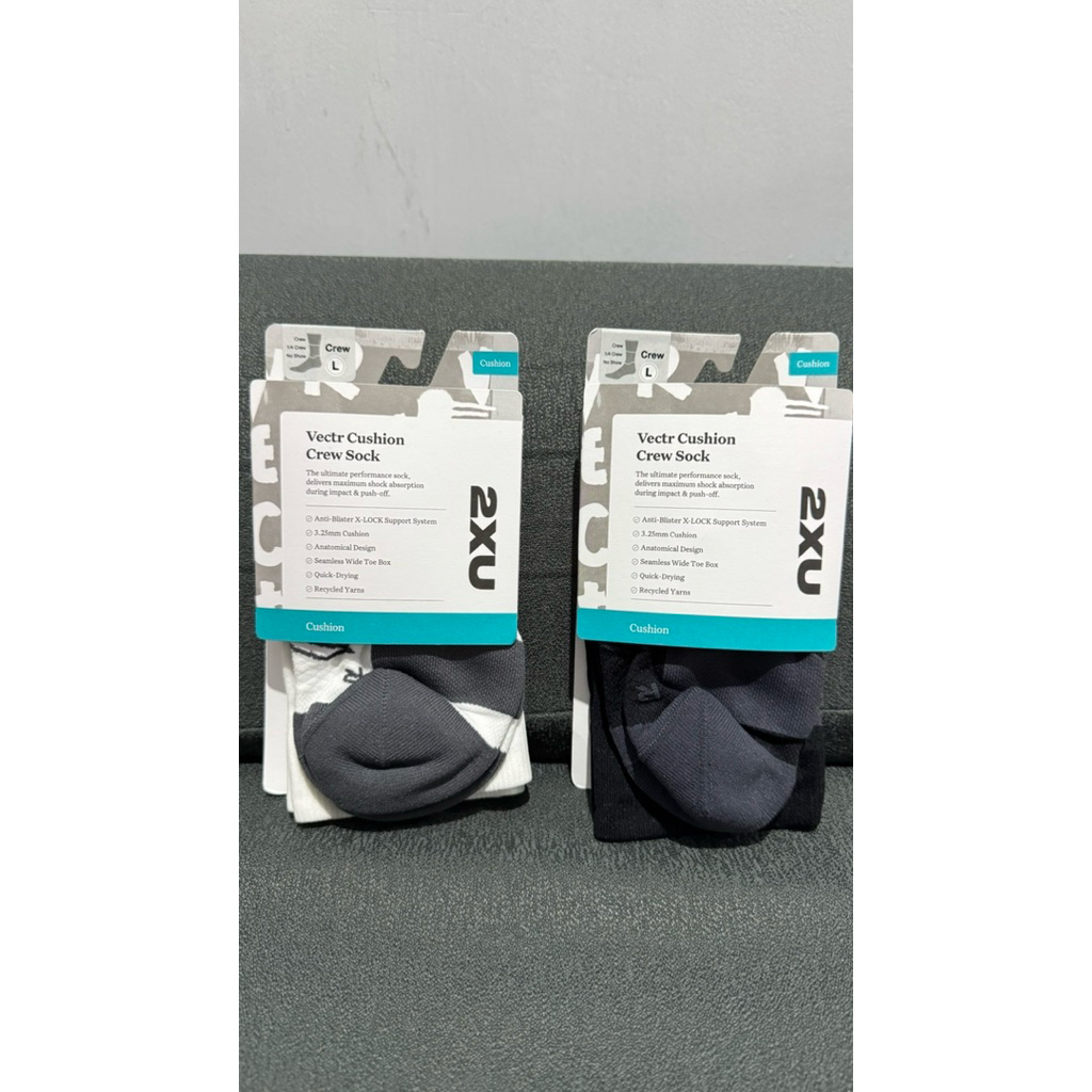 2XU Vectr Cushion Crew Socks