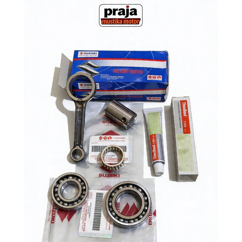 Setang seher set bearing 6205/6007 Suzuki smash 110 smash new smash titan free lem sgp