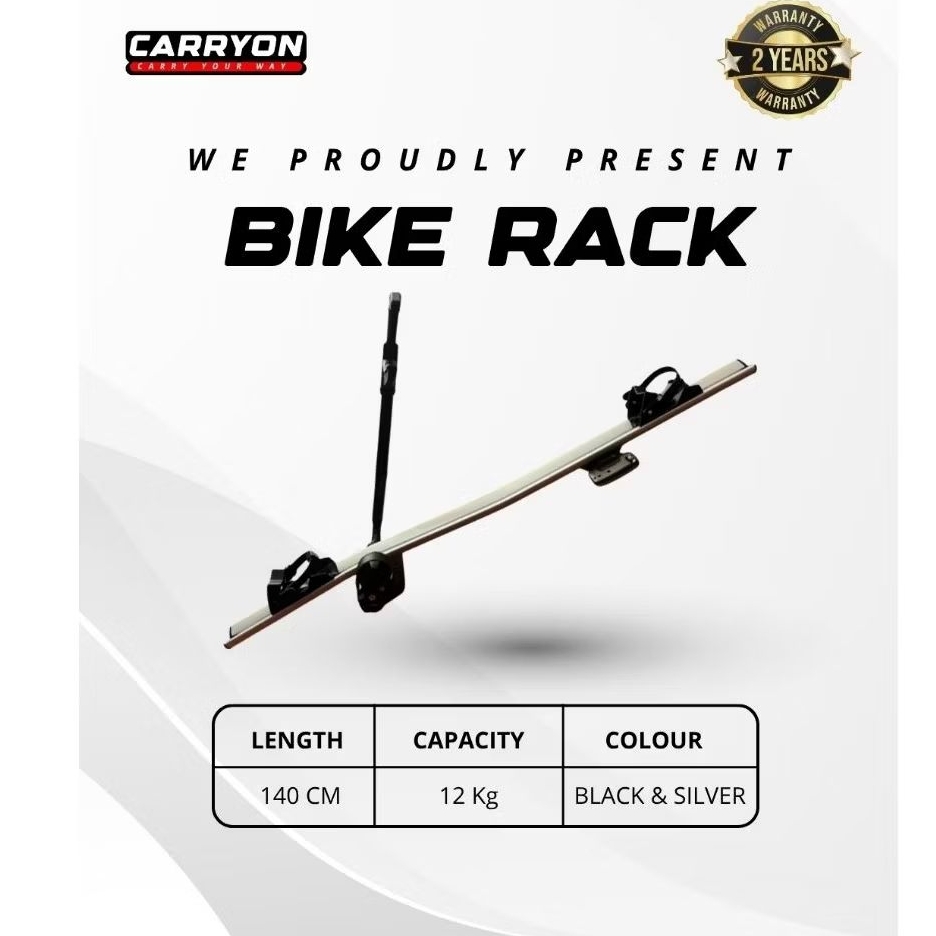 bike rack sepeda di atas mobil carryon