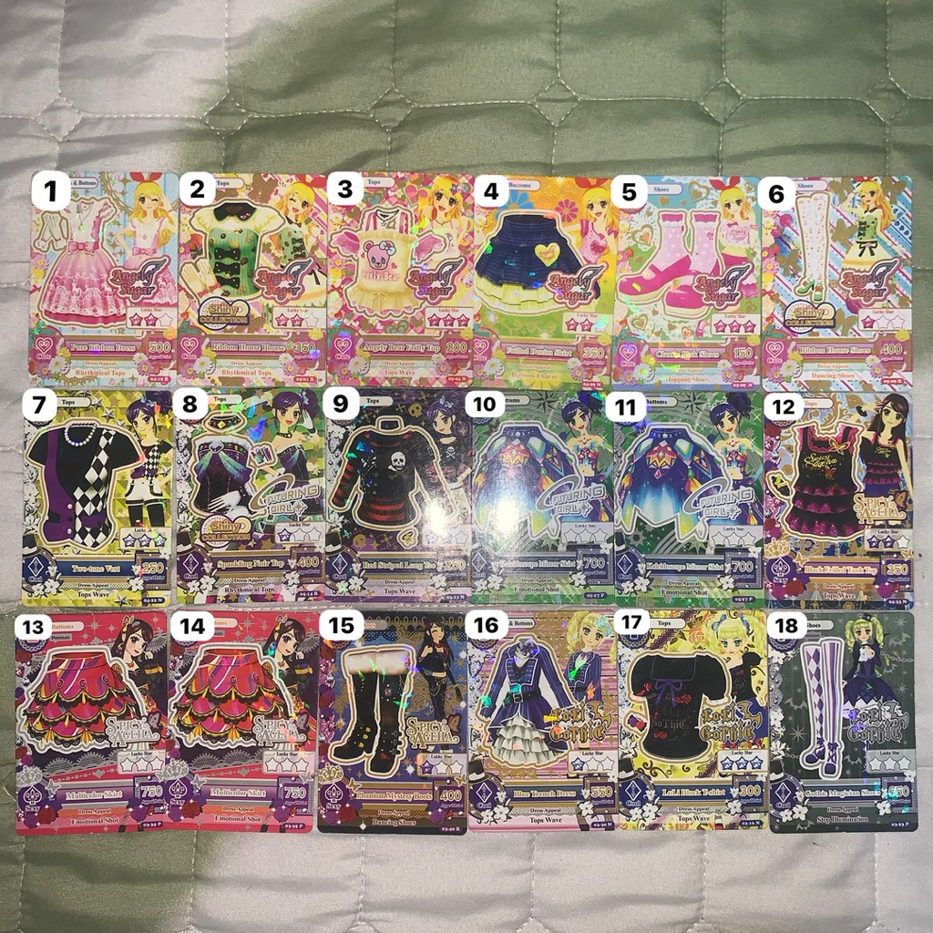 (READY) KARTU AIKATSU FAKE/UNOFFICIAL
