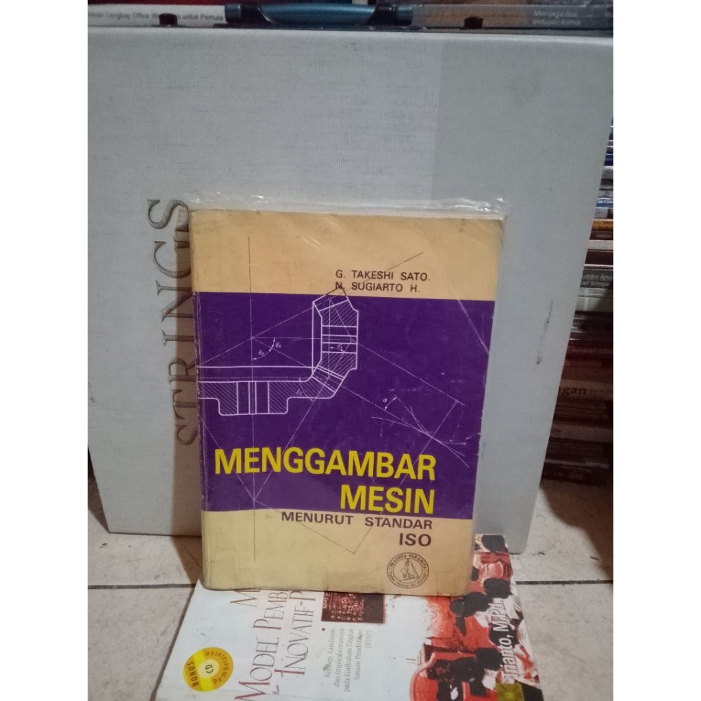 ORIGINAL BUKU MENGGAMBAR MESIN MENURUT STANDAR ISO