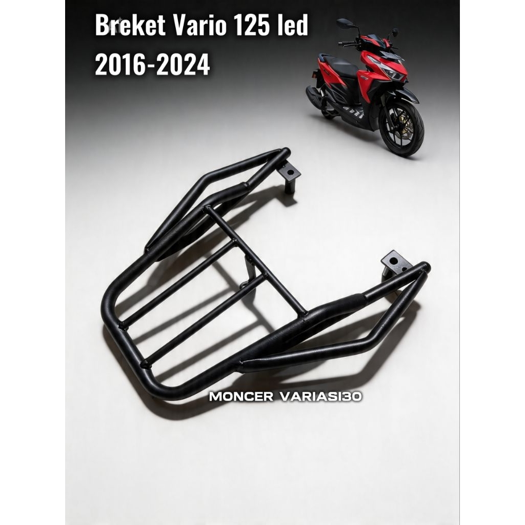 Dudukan Box Behel Box /Handle Belakang Motor vario 125 led 2016-2024