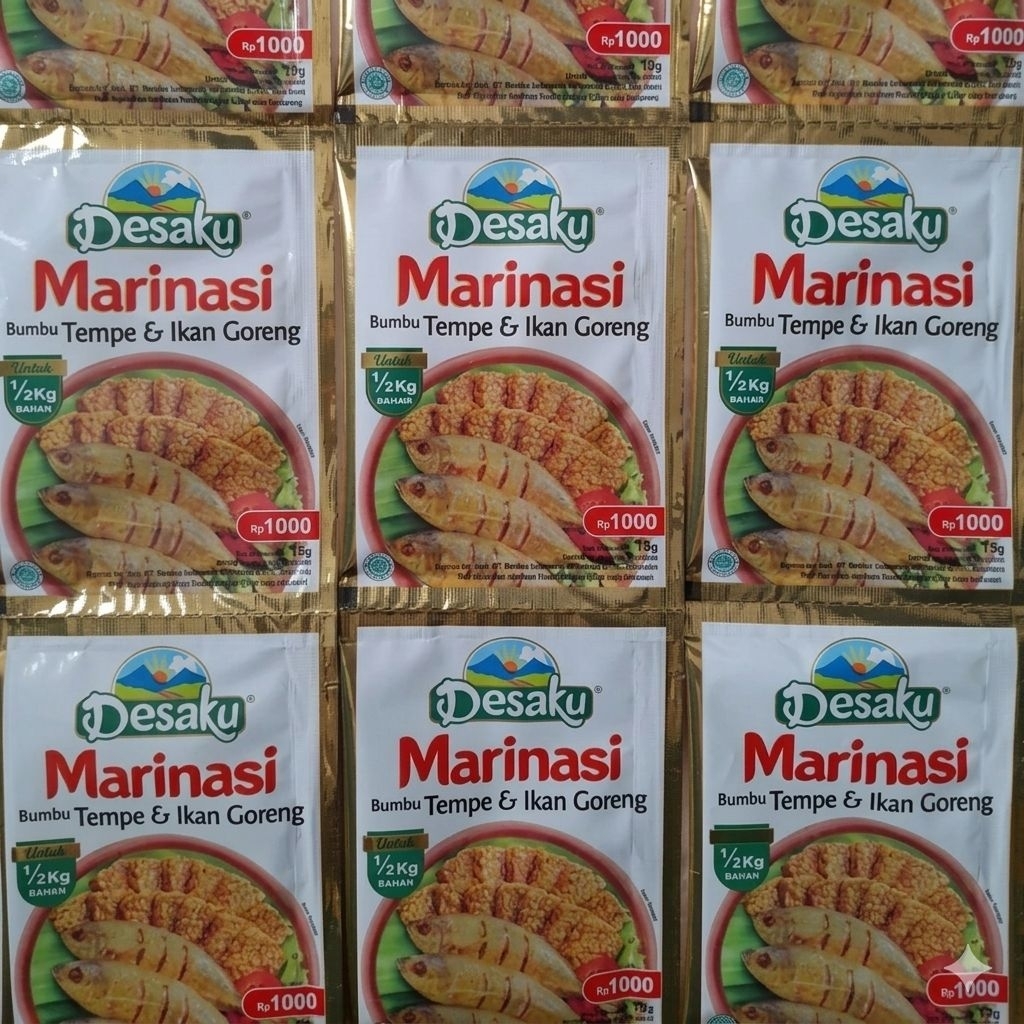 desaku marinasi 3pcs dan 6pcs / desaku marinasi ayam / desaku marinasi tempe / desaku / desaku marin