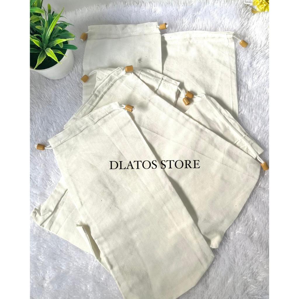 Pouch Serut Tas Blacu Tumbler Kaca 420ml