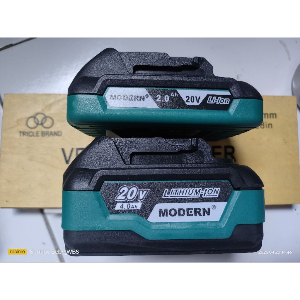 (Stok Kosong) Baterai Modern 20v LXT