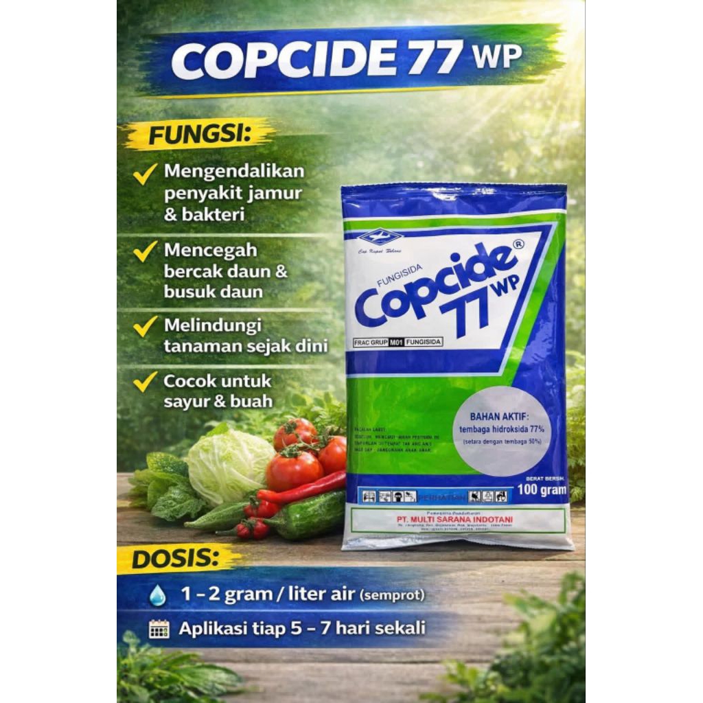 FUNGISIDA  COPCIDE77WP