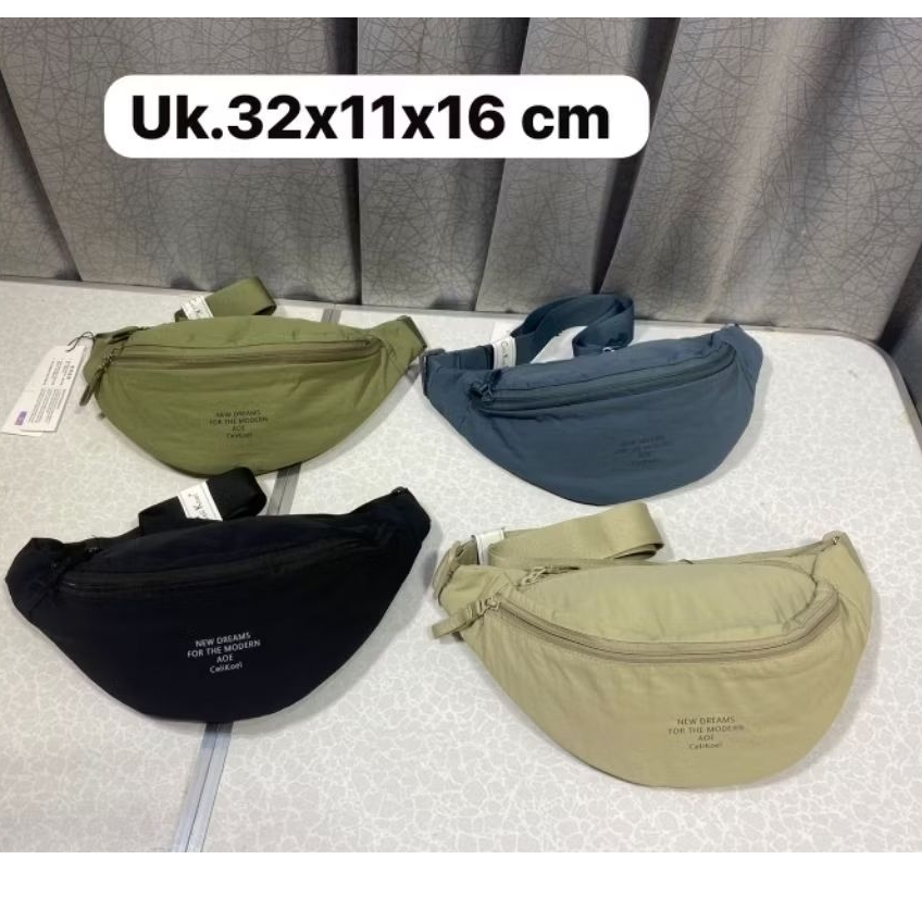 TAS WAISTBAG NEW WANITA PRIA IMPORT